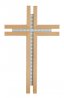 Crucifix correspondant au pupitre frontal